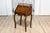 Italian 19th Century Walnut and Mahogany Writing Table with Slant Front Desk For Sale - Image 9 of 14