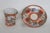 Japanese Tame and Nakamura Japan 2pc Set Chocolate Cup and Saucer Pair Hand Painted For Sale - Image 3 of 11