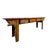 Vintage Chinese Orange Yellow Long Dragon Carving Console Table For Sale - Image 10 of 18