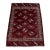 High-Quality Hand-Knotted Turkmen Yomut Wool Area Rug - 4'6" X 6'1" For Sale