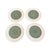 Mid-Century Modern 1960s Syracuse China "High Modern" Hospitality Dinner Plates - Set of 4 For Sale - Image 3 of 5