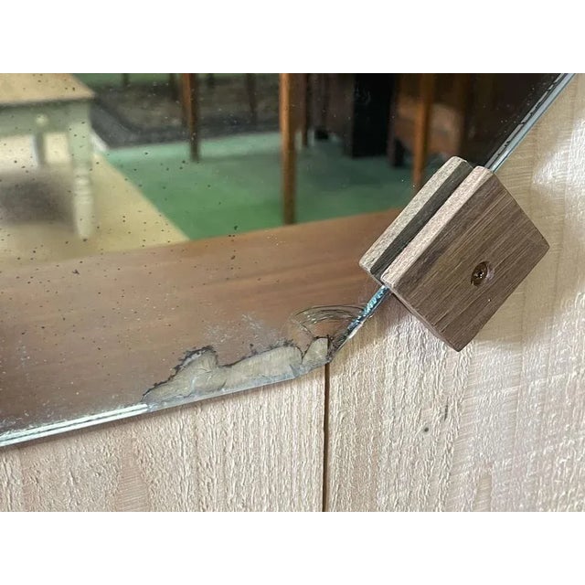 Art Deco Octagonal Mirror, 1930s For Sale - Image 4 of 7