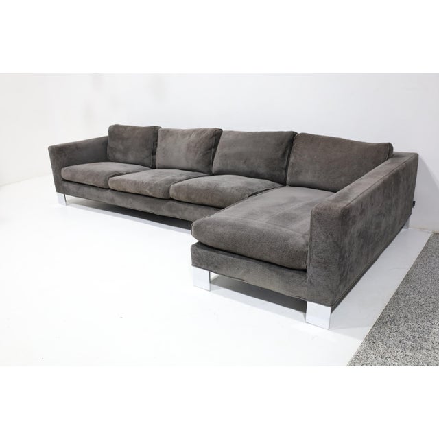 Minotti Sectional Sofa Designed by Rodolfo Dordino, Italian For Sale - Image 9 of 9