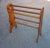 A well maintained Mid-Century Solid Pine Quilt and Blanket Rack in great vintage condition. Very sturdy piece. Natural...
