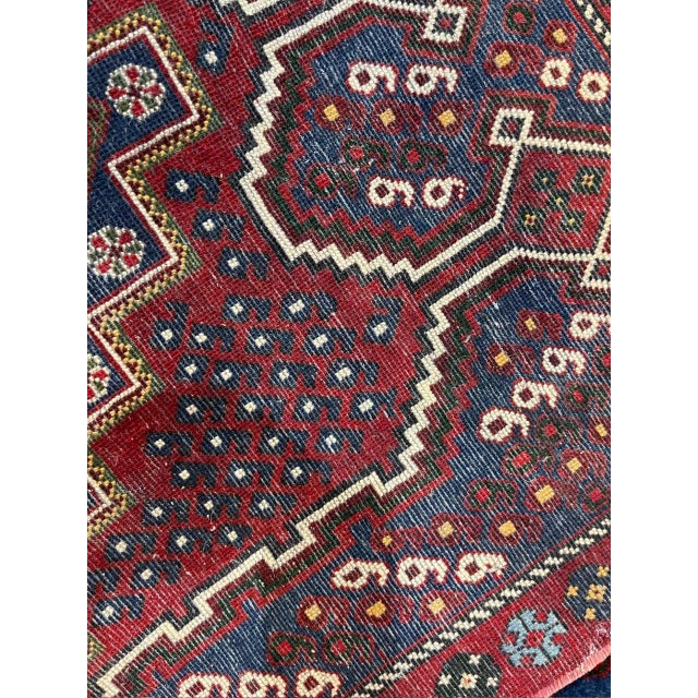 Persian 1970s Persian Shiraz , 2'10" X 3'7" For Sale - Image 3 of 4