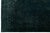 Textile Contemporary Midnight Emerald Hand-Knotted Overdyed Wool Area Rug 12x15 For Sale - Image 7 of 12