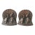 Vintage Bronze Lovers Bookends- a Pair For Sale