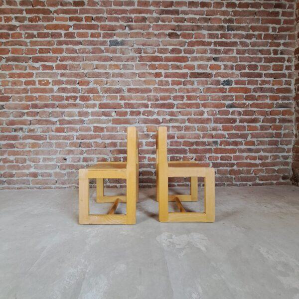 Vintage Children's Chairs, 1960, Set of 2 For Sale - Image 5 of 5