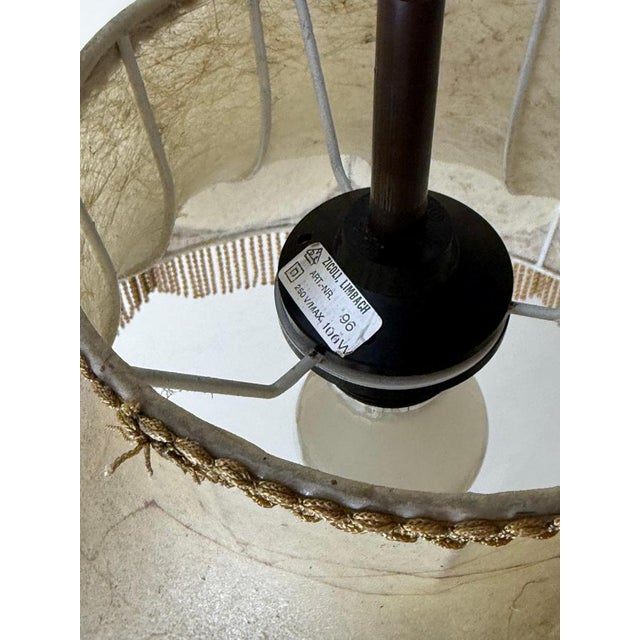 Vintage Cocoon Lamp with Fringes, Germany, 1970s For Sale - Image 13 of 14
