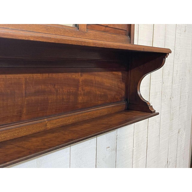 Early 20th Century English Walnut Shelf For Sale - Image 5 of 11