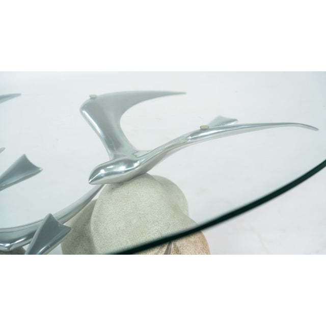 1970s Mid-Century Modern Bird Coffee Table, 1970s For Sale - Image 5 of 12