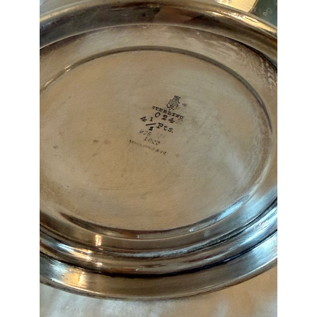 Early 20th Century Early 20th Century Spaulding & Co. Sterling Silver Pitcher For Sale - Image 5 of 7