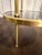 Global Views Petite Two-Tier Granite & Antique Brass Accent Table For Sale In Dallas - Image 6 of 7
