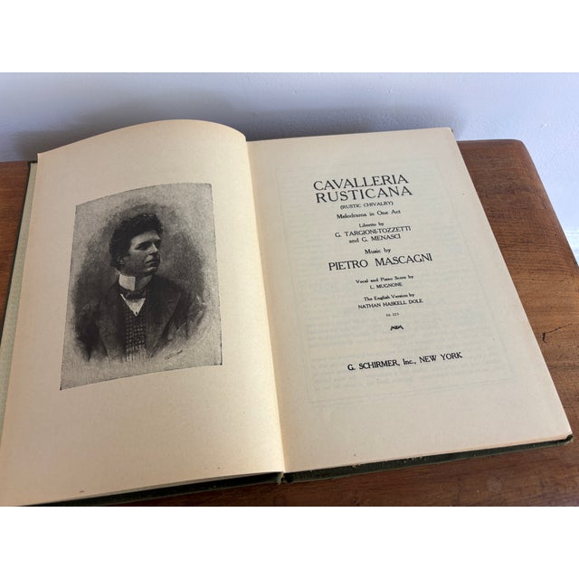 Textile 1950s Opera Vocal Score Books, Set of 6 For Sale - Image 7 of 17