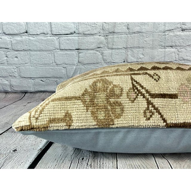 16 x 24 Rug Pillow Sultanate Solace Turkish Pillow Cushion Cover For Sale - Image 4 of 4