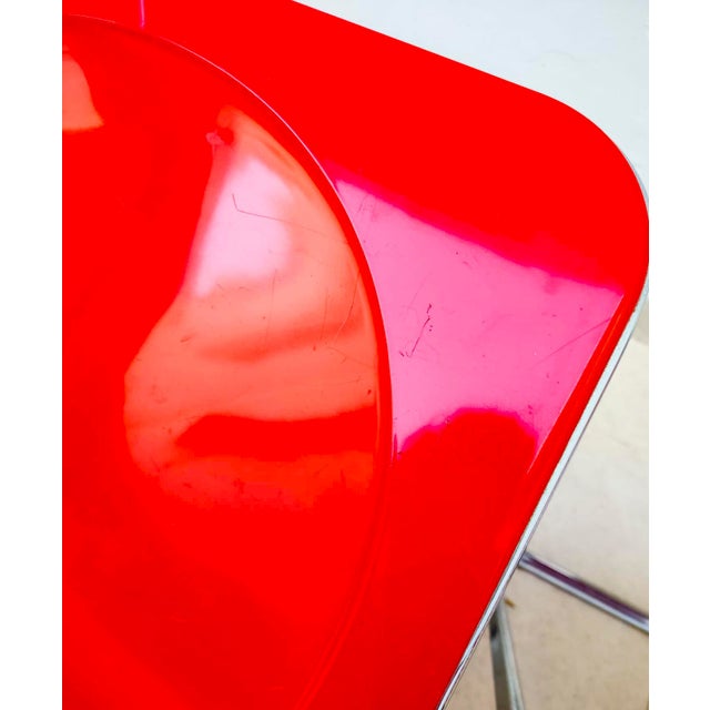 Metal Vintage Space-Age Plia Chairs by Giancarlo Piretti for Anonima Castelli, 1970s, Set of 2 For Sale - Image 7 of 11