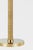 2020s Mark D. Sikes 1 Light Dorset Table Lamp, Aged Brass, Natural Shade For Sale - Image 5 of 6