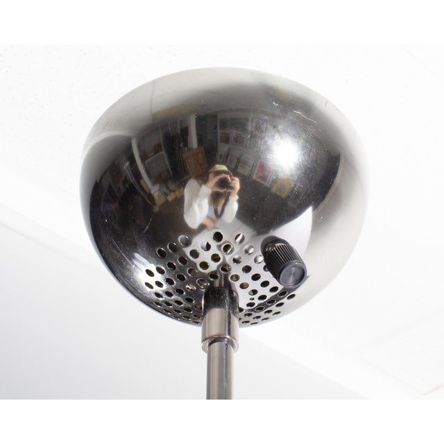 Mid-Century Modern Late 20th Century Sonneman Style Torchiere Floor Lamp For Sale - Image 3 of 7