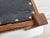 Square Mission Arts and Crafts Black Leather and Oak Footstool For Sale - Image 9 of 17