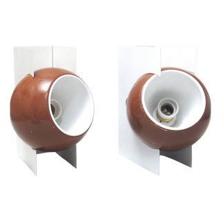 Italian Wall Sconces, 1960s, Set of 2 For Sale