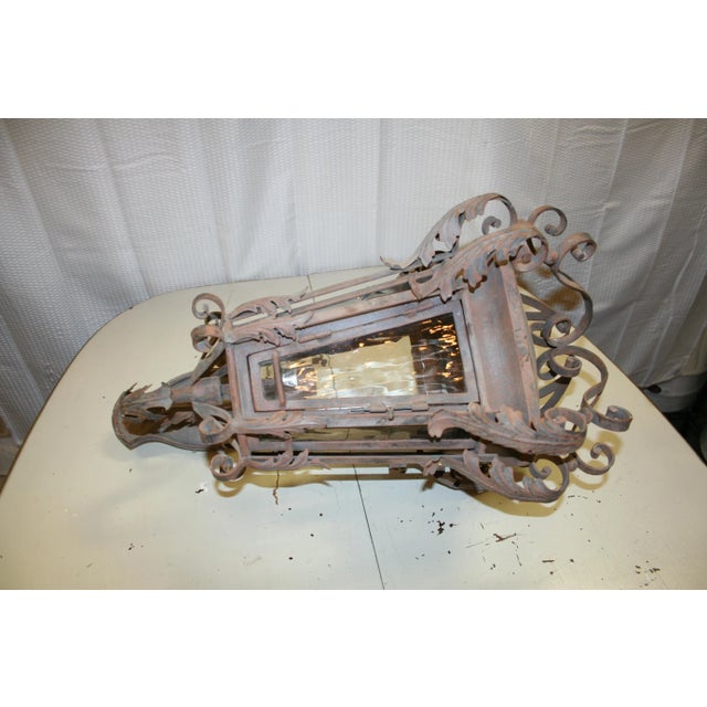 1990s 1990s Spanish Gothic Wrought Iron Sconce For Sale - Image 5 of 6