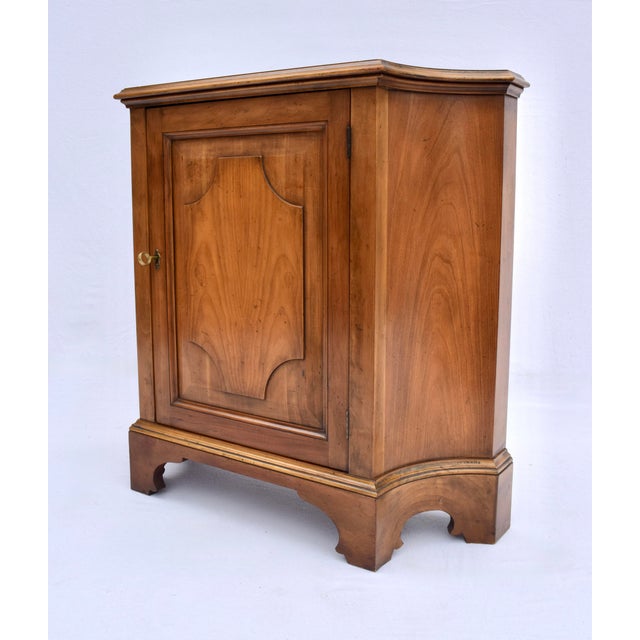 Baker Furniture Company French Cherry Console Commode Cabinet by Baker Furniture For Sale - Image 4 of 8