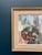 Original swedish oil on panel – “floral impasto” by a. Wilén – signed – vintage & framed – 37 × 32 cm (14.6" × 12.6") an...