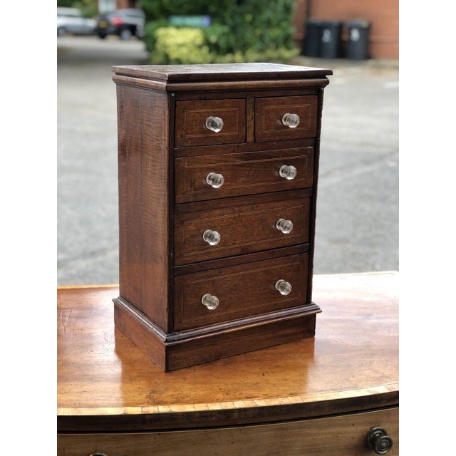 Victorian Chest of Drawers, Set of 5 For Sale - Image 15 of 17