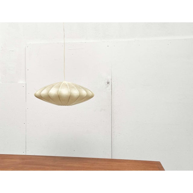Mid-Century Modern UFO Discus Cocoon Pendant Lamp by Friedel Wauer for Goldkant Leuchten, Germany, 1960s For Sale - Image 10 of 18