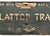 Charcoal Authentic Old Aged & Weathered Hand Painted Wood Sign From Flattop Trail Rocky Mountian National Park Colorado For Sale - Image 8 of 18