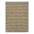 Rug & Kilim’s Scandinavian Style Custom Rug in Gold, Beige-Brown Geometric Patterns - 14x20 For Sale