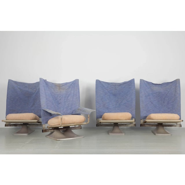 1970s Model AEO Chairs by Archizoom for Cassina, 1970s, Set of 4 For Sale - Image 5 of 18