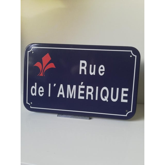 French Enamel Street Sign For Sale - Image 4 of 9