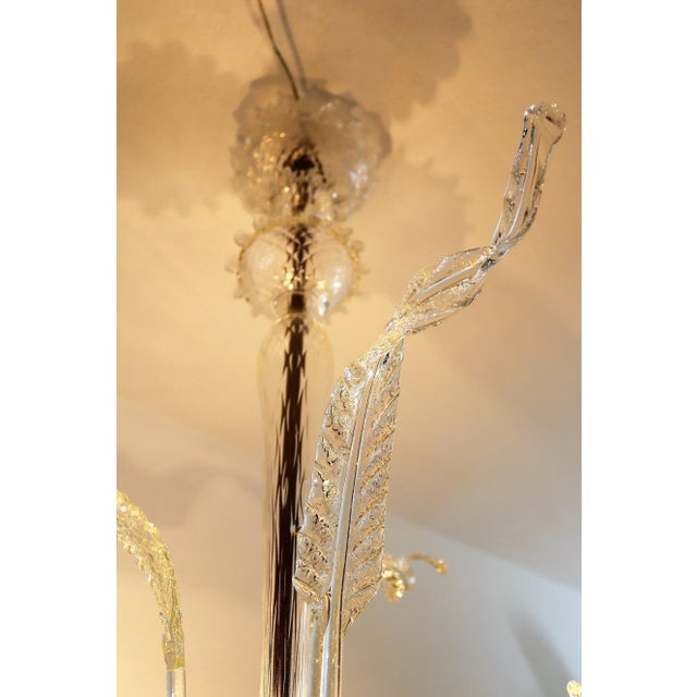 1950s Italian Murano Glass Chandelier, 1950s For Sale - Image 5 of 18
