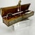 Early 20th Century Small Narrow Dome Top Brass Silver Jewelry Box For Sale In Philadelphia - Image 6 of 12