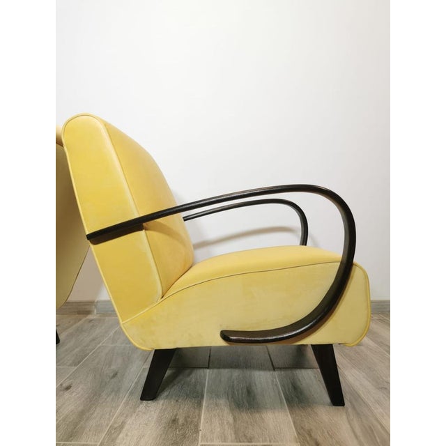 Set of Armchairs by Jindrich Halabala, 1940s For Sale - Image 9 of 18