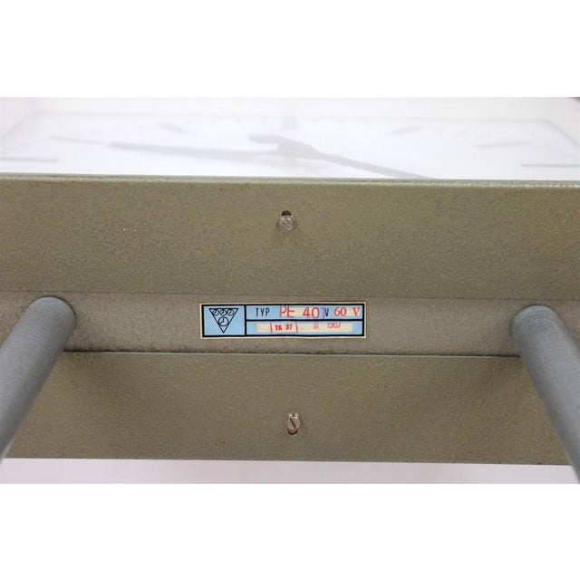 Large Double-Sided Railway Clock from Pragotron, 1980s For Sale - Image 6 of 18