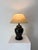 Postmodern 20th Century Black Gloss Ceramic Table Lamp, Britain, 1980s For Sale - Image 3 of 8