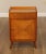 Wood Mid Century Modern Parquetry Satinwood Nightstand Cabinet For Sale - Image 7 of 13