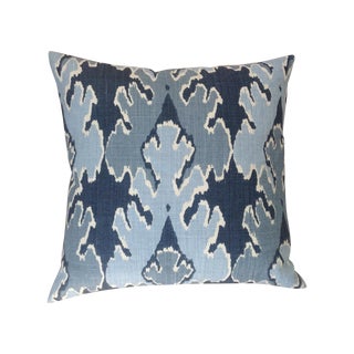 Kelly Wearstler Bengal Bazaar Pillow in Teal For Sale