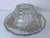 Mid-Century Silver Overlay Pressed Glass Centerpiece Bowl With Scalloped Rim For Sale - Image 10 of 11