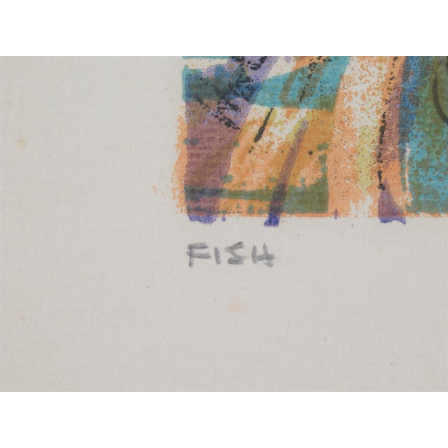1950s Robert Holdeman, Fish #1, 1954 For Sale - Image 5 of 6