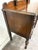 Art Nouveau Antique Art Nouveau Walnut Vanity With Adjustable Mirror For Sale - Image 3 of 15