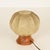 Mid-Century Cocoon Table Lamp with Wood Base by Achille Castiglioni for Flos, Italy, 1960s For Sale - Image 10 of 15