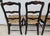French Country Ladderback Rush Seat Dining Chairs Set of 4 For Sale - Image 15 of 18