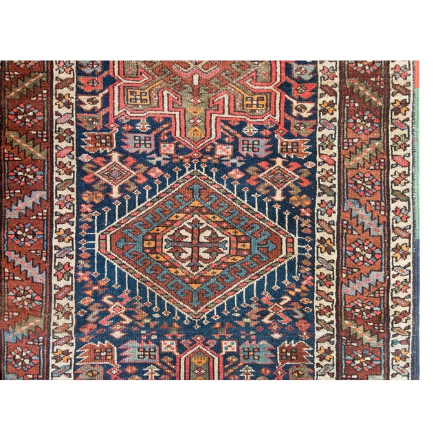 Early 20th Century Persian Heriz Rug For Sale - Image 10 of 18