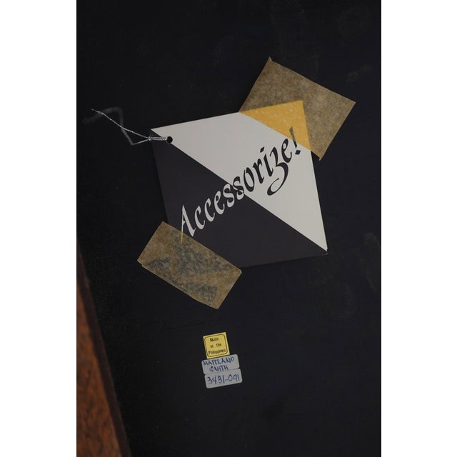 Maitland Smith Georgian Style Marble Top Console Table For Sale - Image 15 of 16