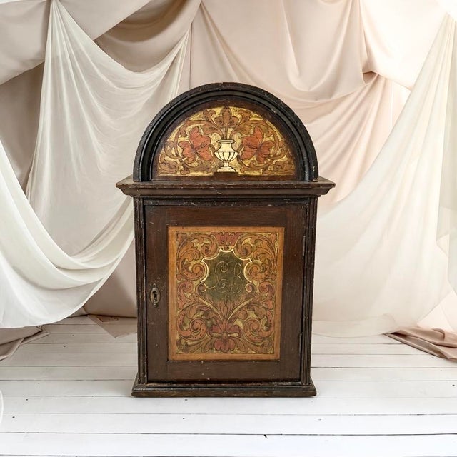 Art Nouveau Engraved Wooden Cabinet, 1890s For Sale - Image 16 of 16