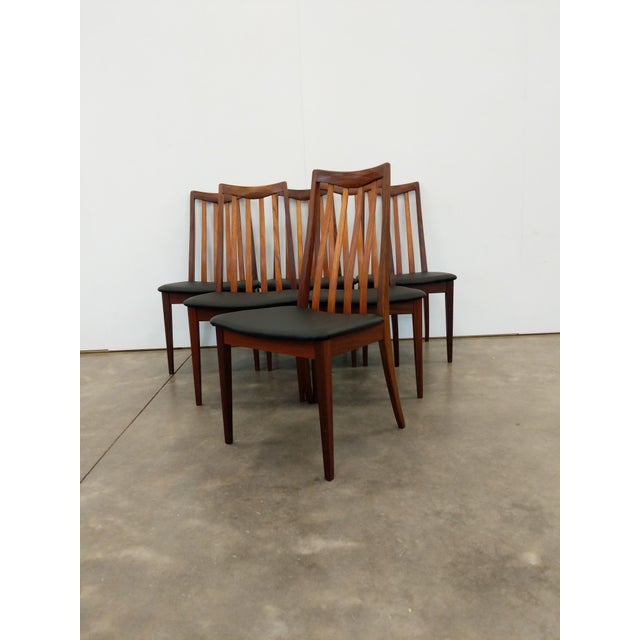 Set of 6 Vintage Mid Century Modern Dining Chairs by G Plan For Sale - Image 10 of 18