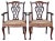Set of Early 20th Century Chippendale Revival Armchairs, 1920s For Sale